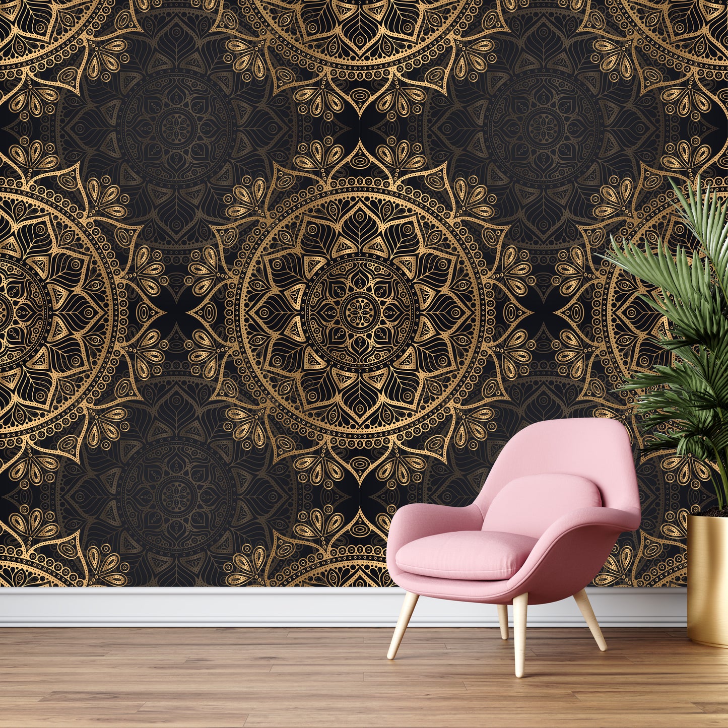 Luxury ornamental mandala design background