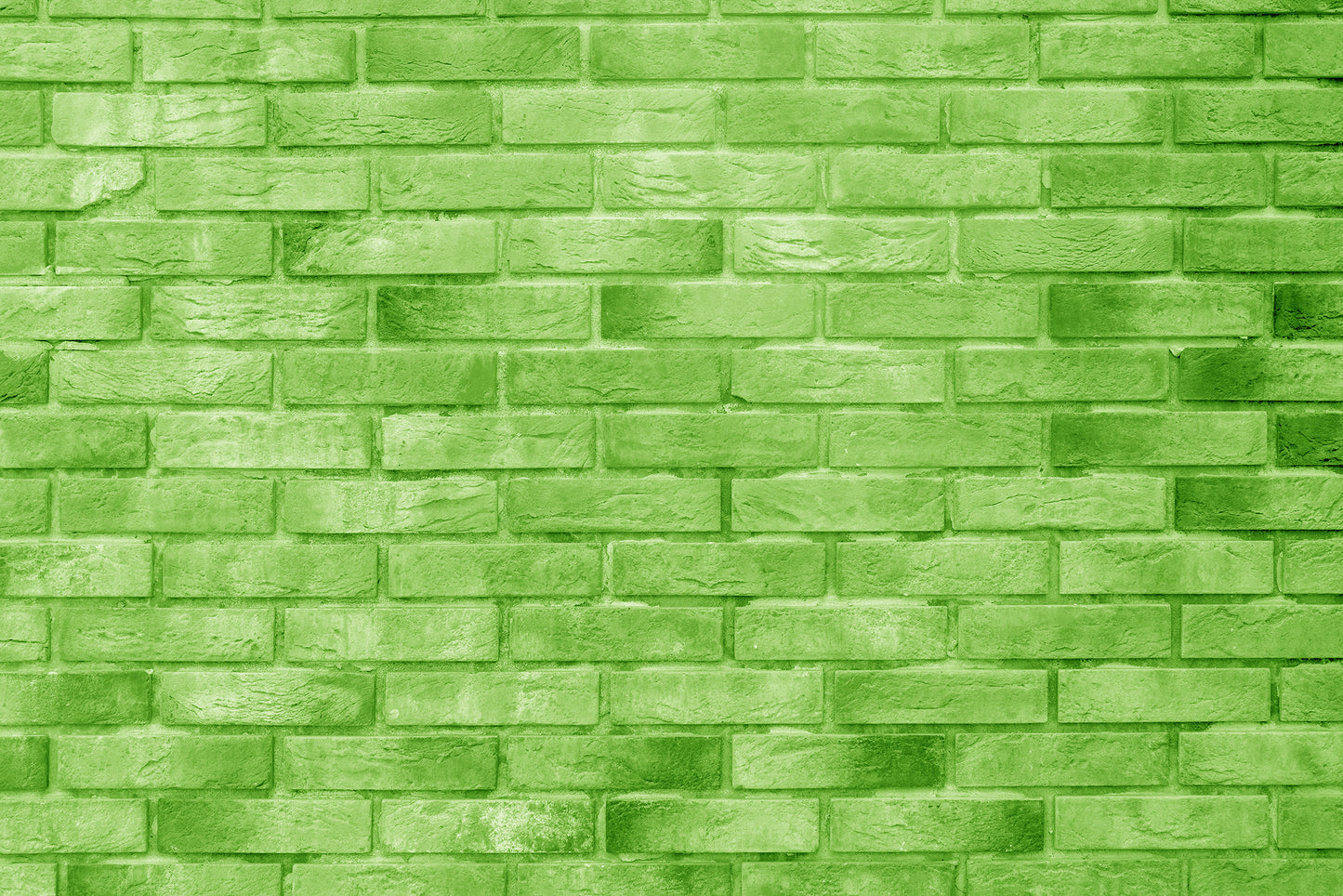 Photo green brick building wall. interior of a modern loft. background for design wallpaper for wall