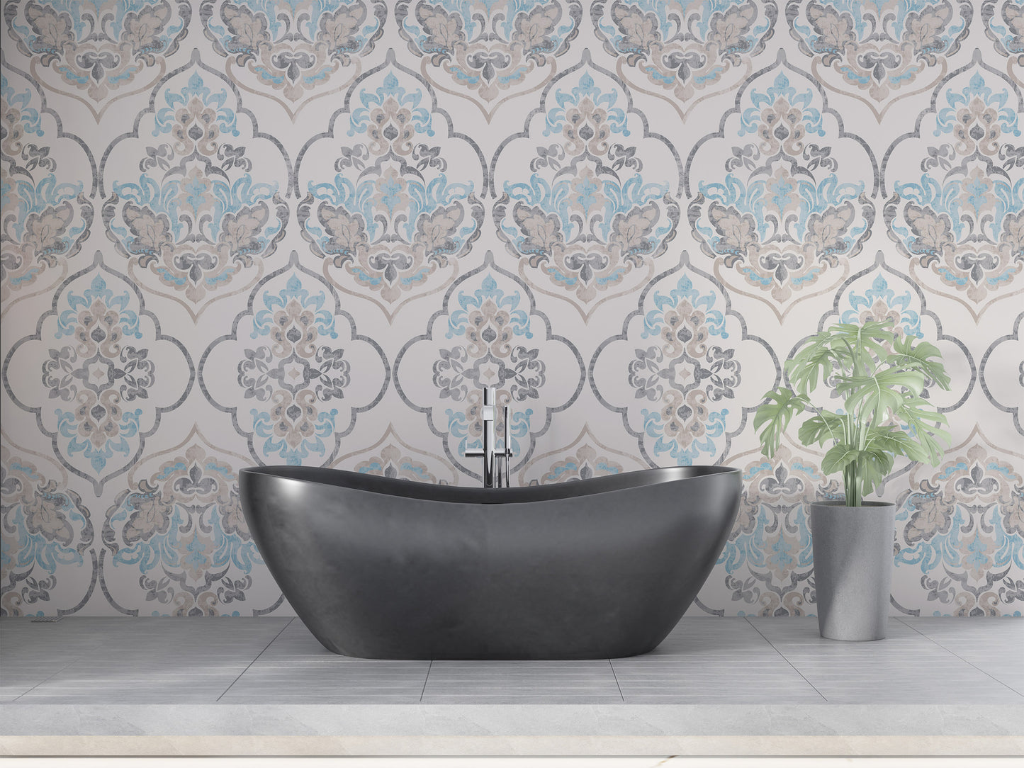 Bathroom Wallpaper BR-6