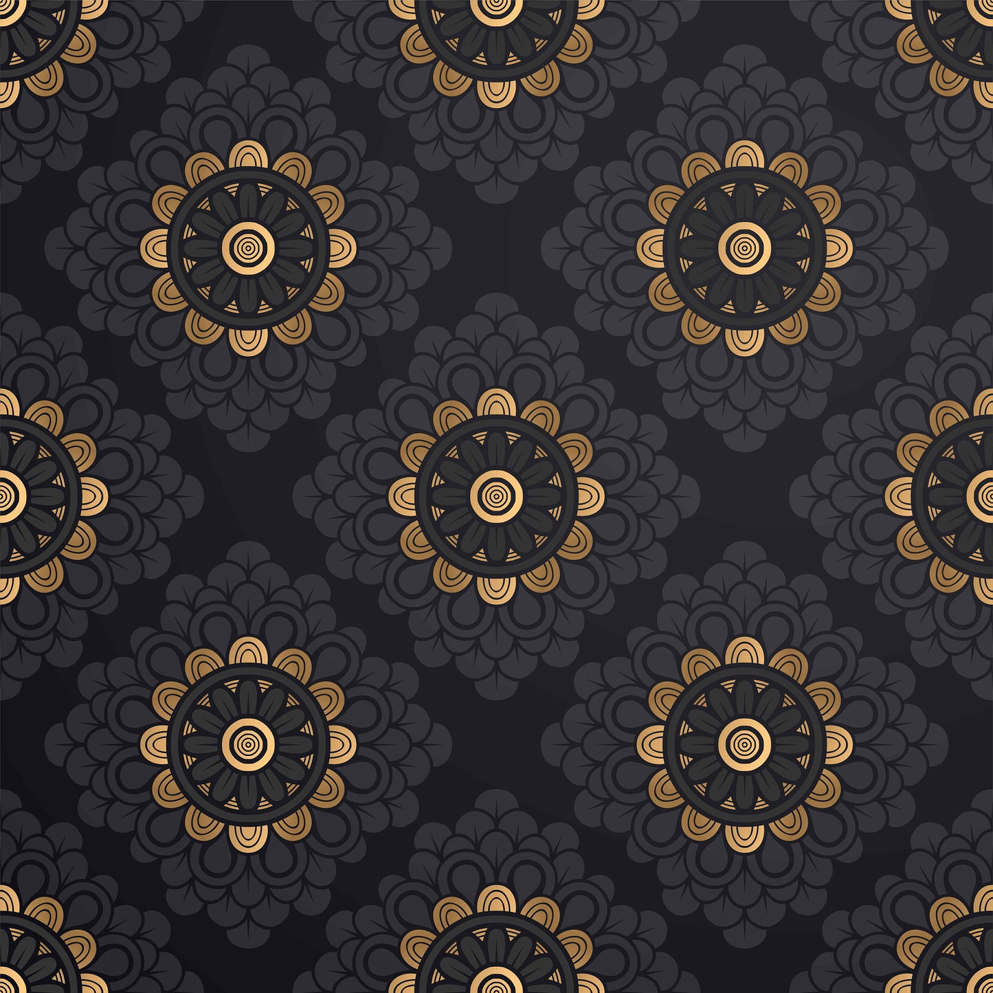 Rounds seamless pattern wallpaper