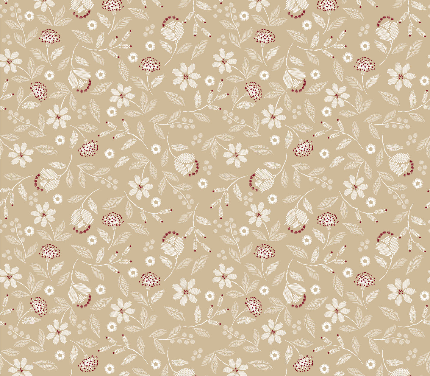 embroidery seamless pattern