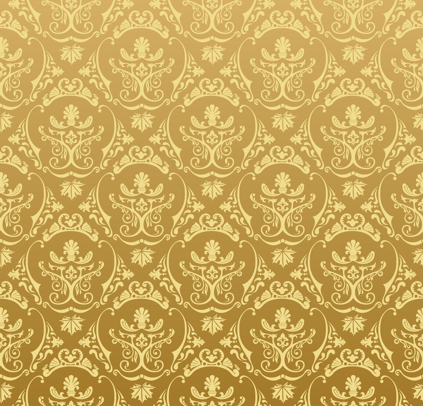 Seamless classic retro gold wallpaper pattern wallpaper for wall