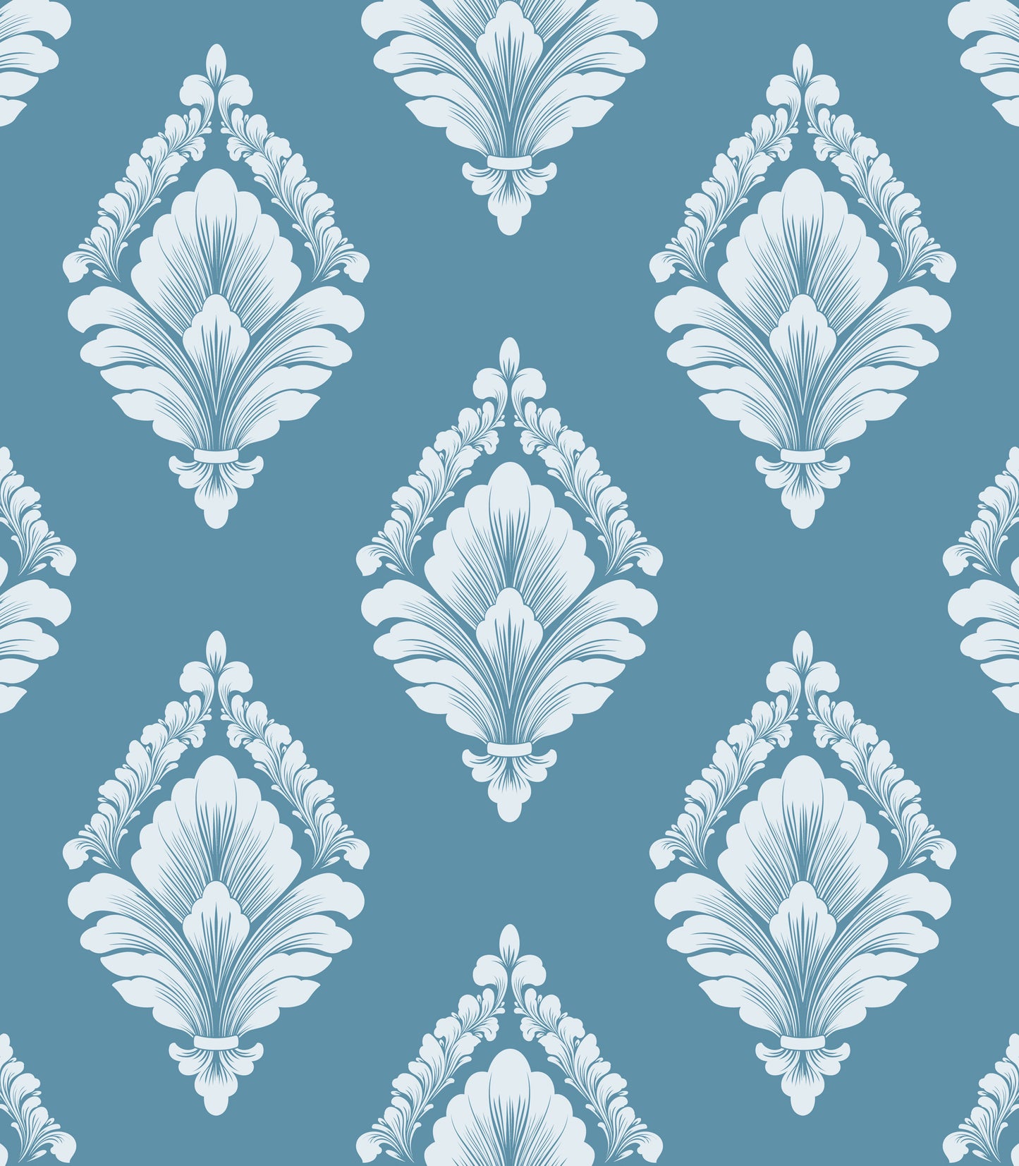 Damask seamless pattern