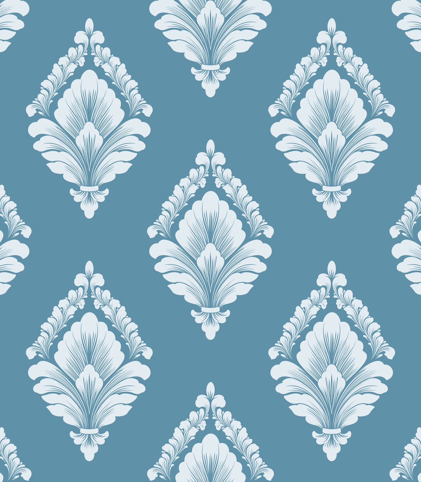 Damask seamless pattern