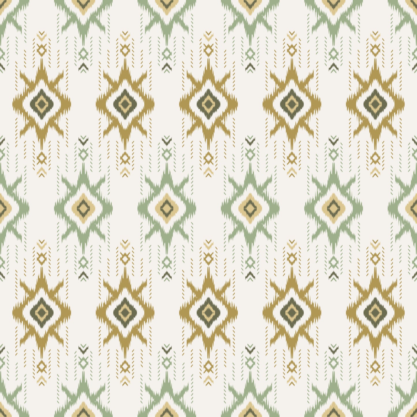 Ethnic ikat chevron pattern background traditional pattern on the fabric in indonesia