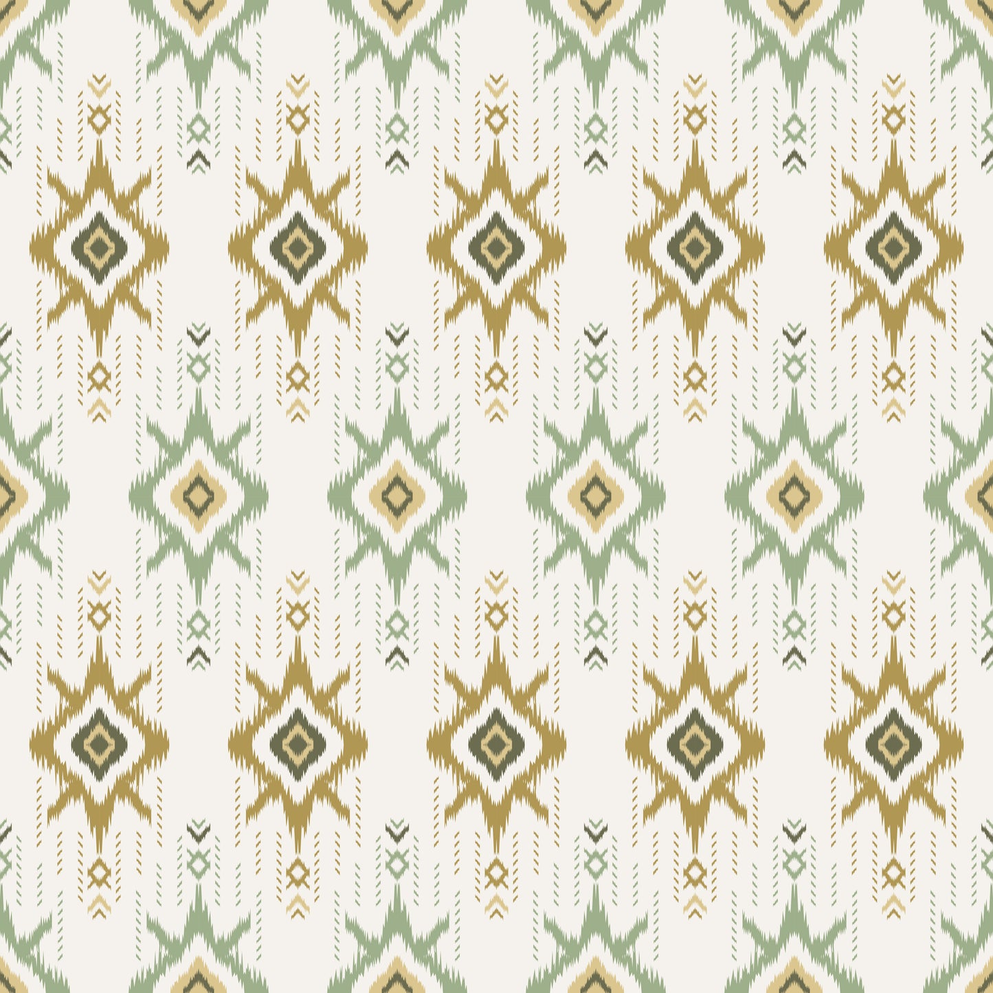 Ethnic ikat chevron pattern background traditional pattern on the fabric in indonesia