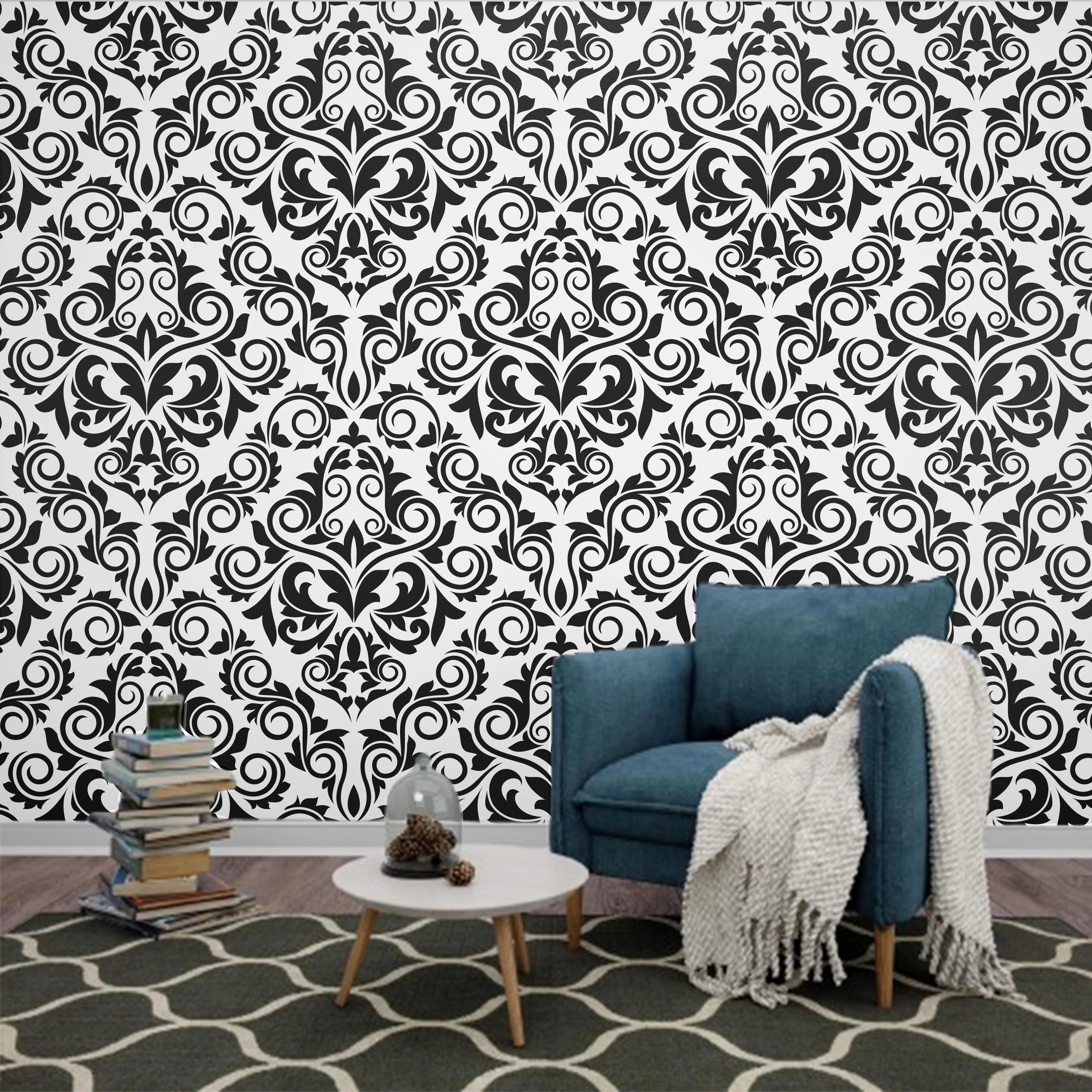 Black and White wallpaper for wall , Black and White textured wallpaper , Black and White brick ...
