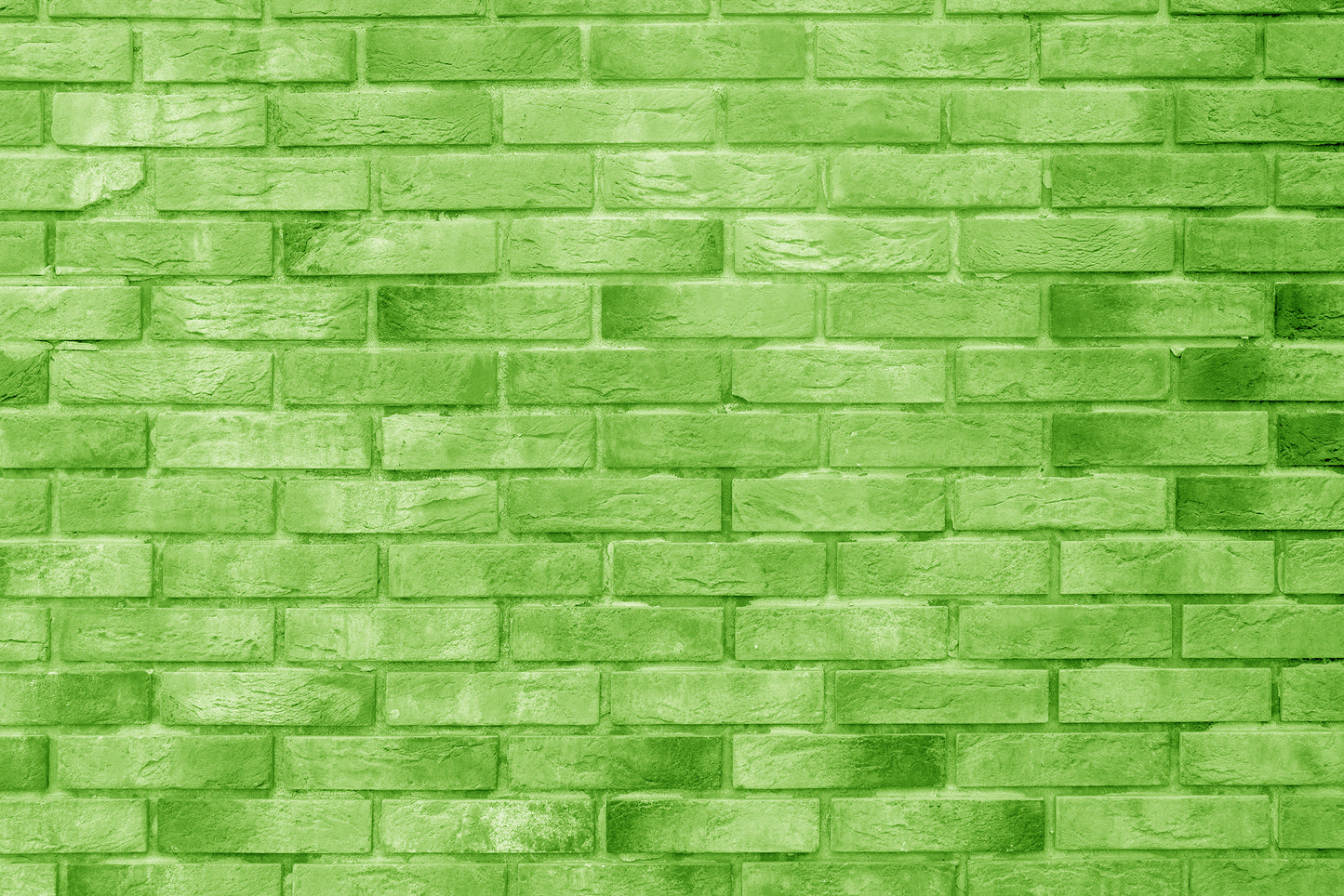 Photo green brick building wall. interior of a modern loft. background for design wallpaper for wall
