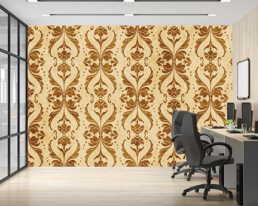Floral seamless pattern wallpaper for wall