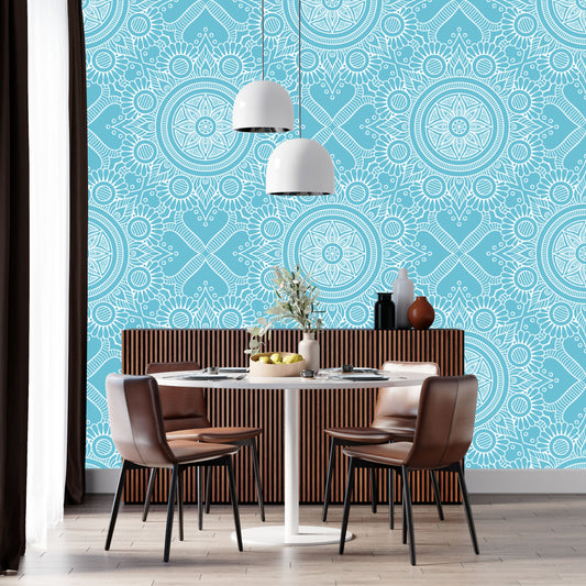 Decorative pattern design wallpaper for wall