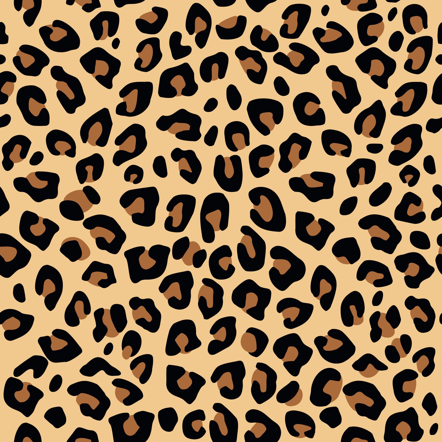 Seamless leopard print pattern
