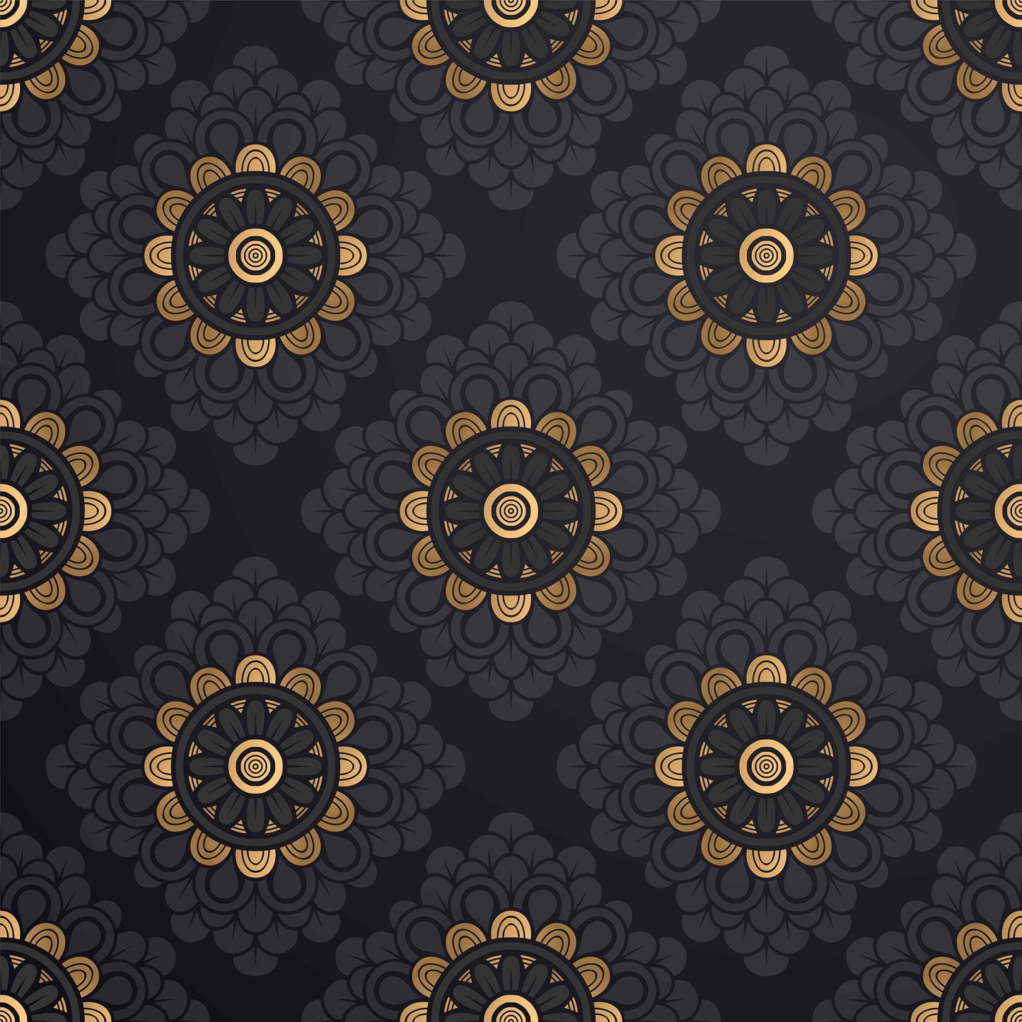 Rounds seamless pattern wallpaper