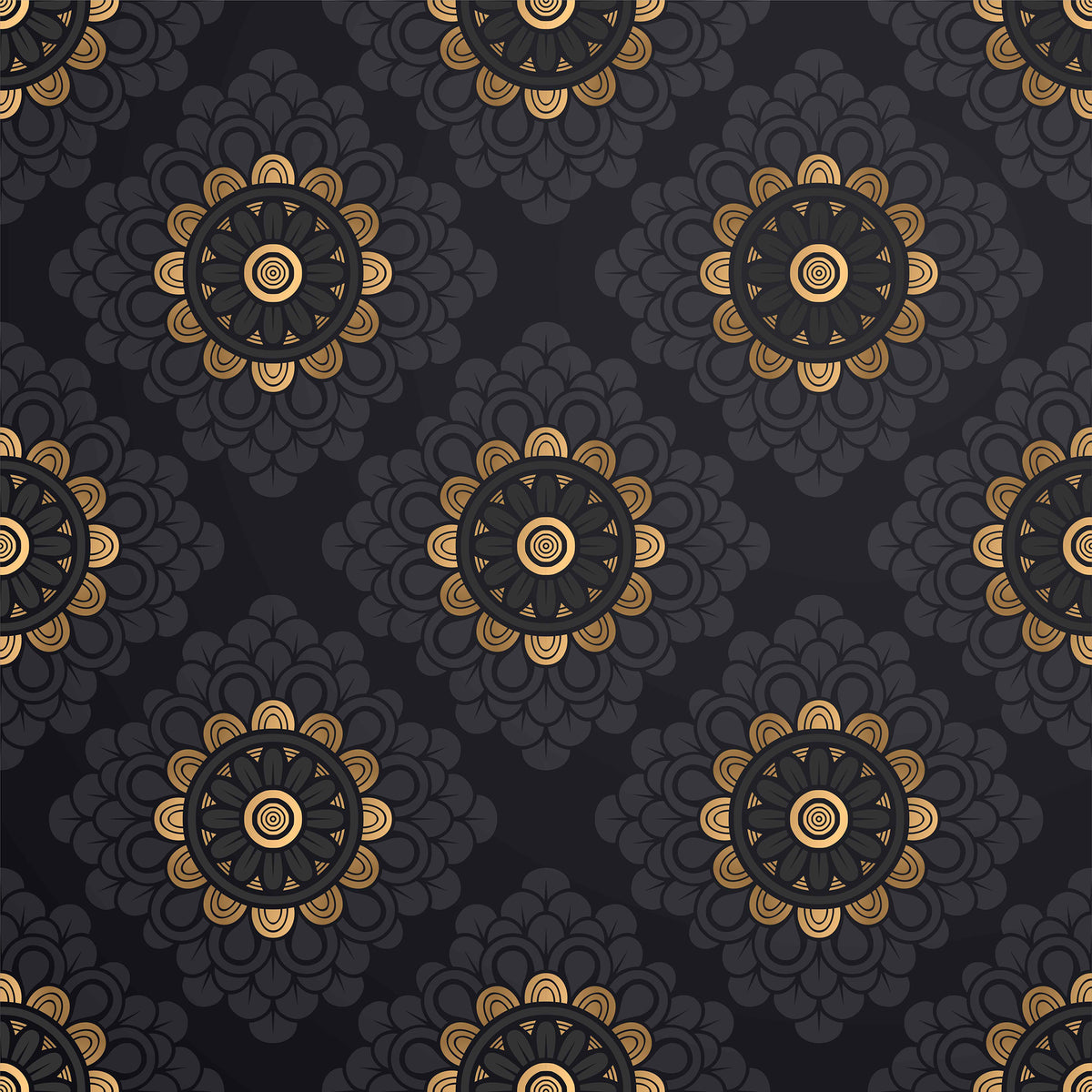 Pattern Hd Background Round Rounds seamless pattern wallpaper – Wallpaper Printing