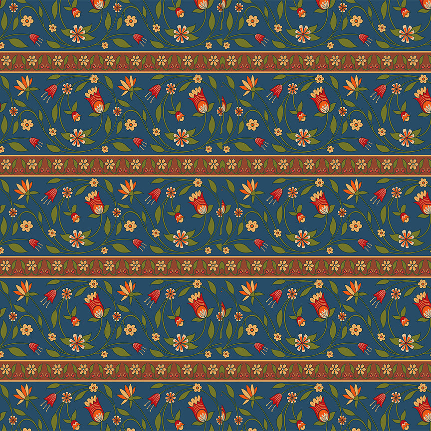 Hand drawn Persian carpet design
