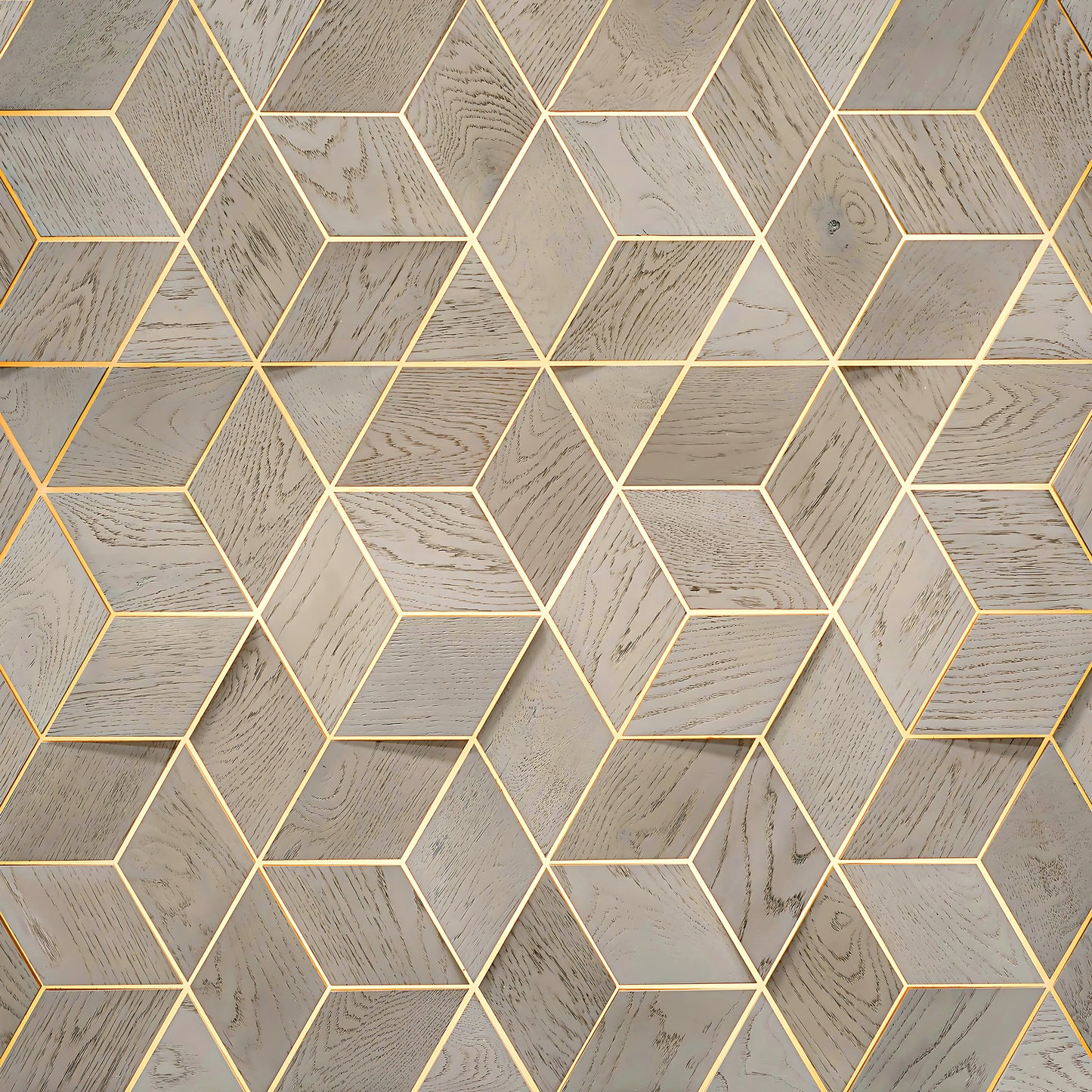 wallpaper 3d classic wood panel geometric tile